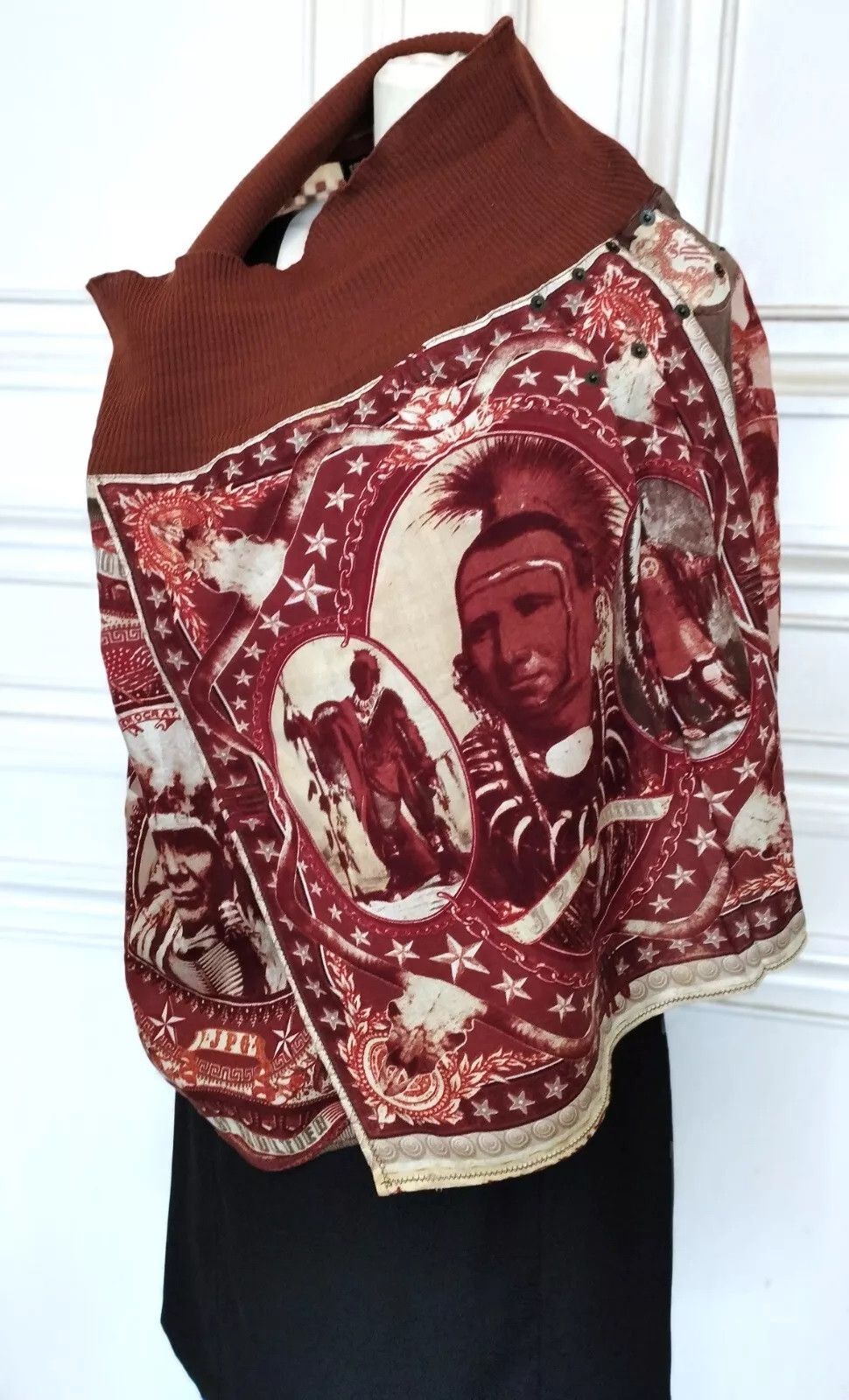 Jean Paul Gaultier Jean Paul Gaultier Jupe Tribute Cheyenne T XXL Size 32" / US 10 / IT 46 - 9 Thumbnail
