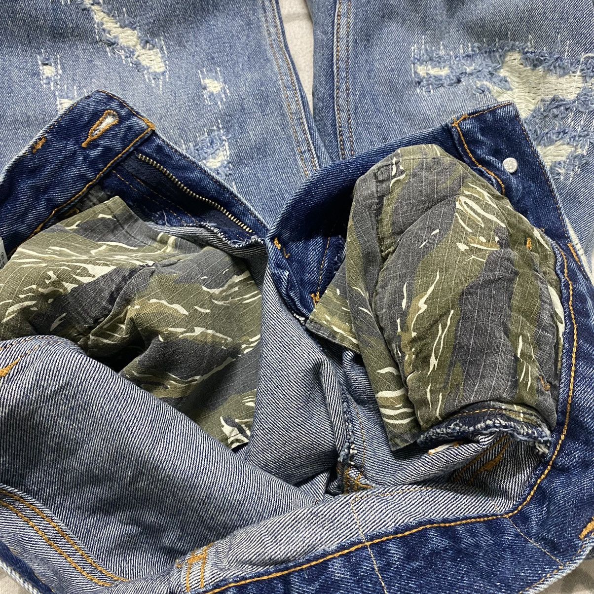 X-LARGE XLARGE Distressed Denim Baggy Jeans Size US 30 / EU 46 - 20 Thumbnail