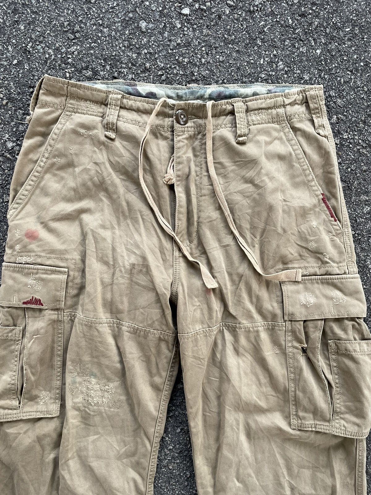 Japanese Brand × Vintage Levis Khakis Cargo Pant Size US 34 / EU 50 - 5 Thumbnail