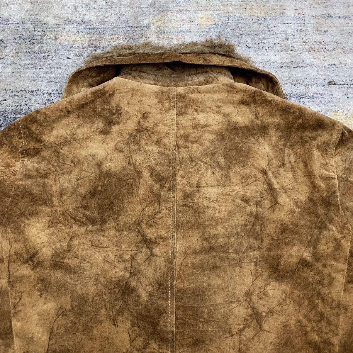 If Six Was Nine × Le Grande Bleu (L.G.B.) × Tornado Mart tornado mart double breast fur coat jacket Size US L / EU 52-54 / 3 - 7 Thumbnail