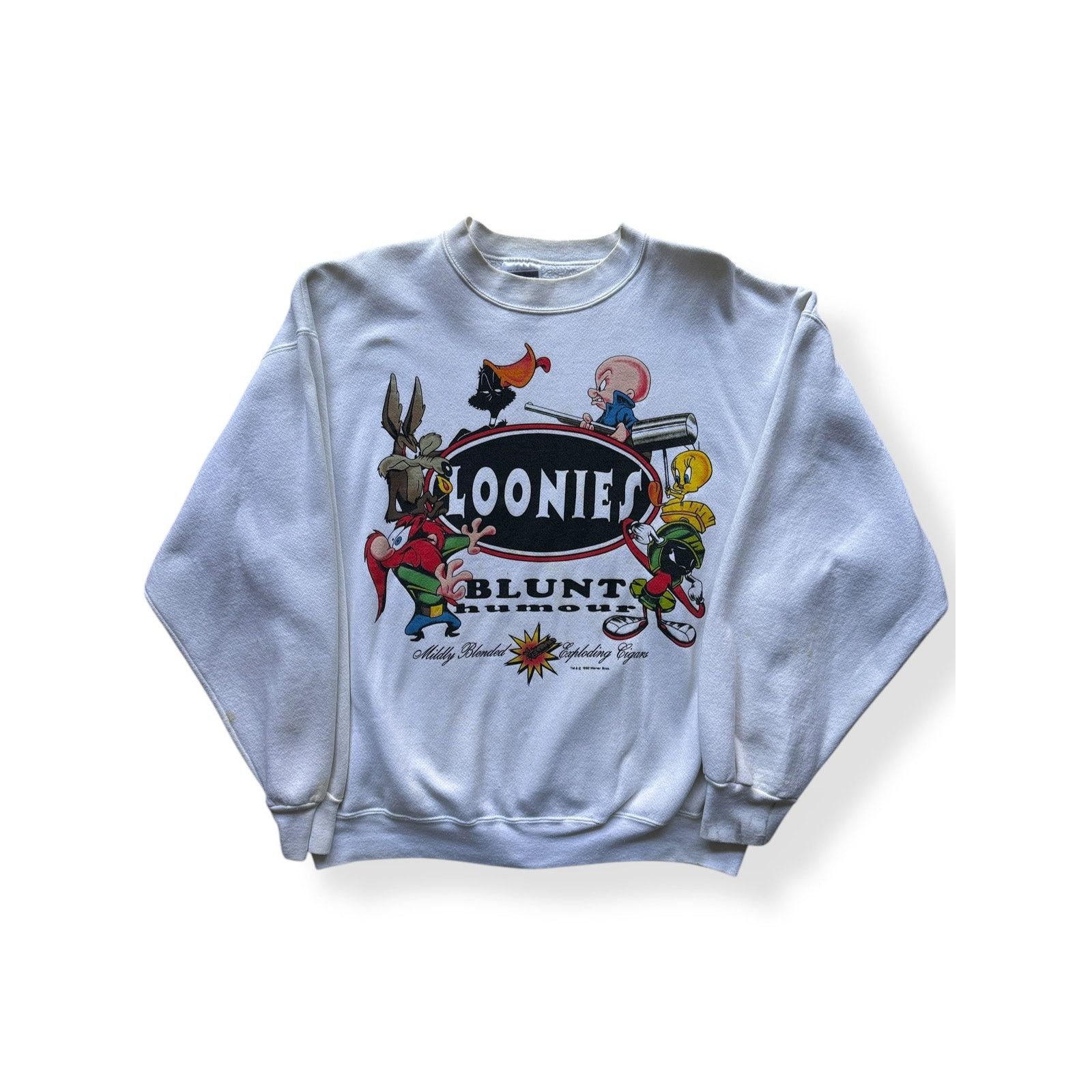 Vintage Loonies Blunt Crewneck Sweatshirt SZ XL