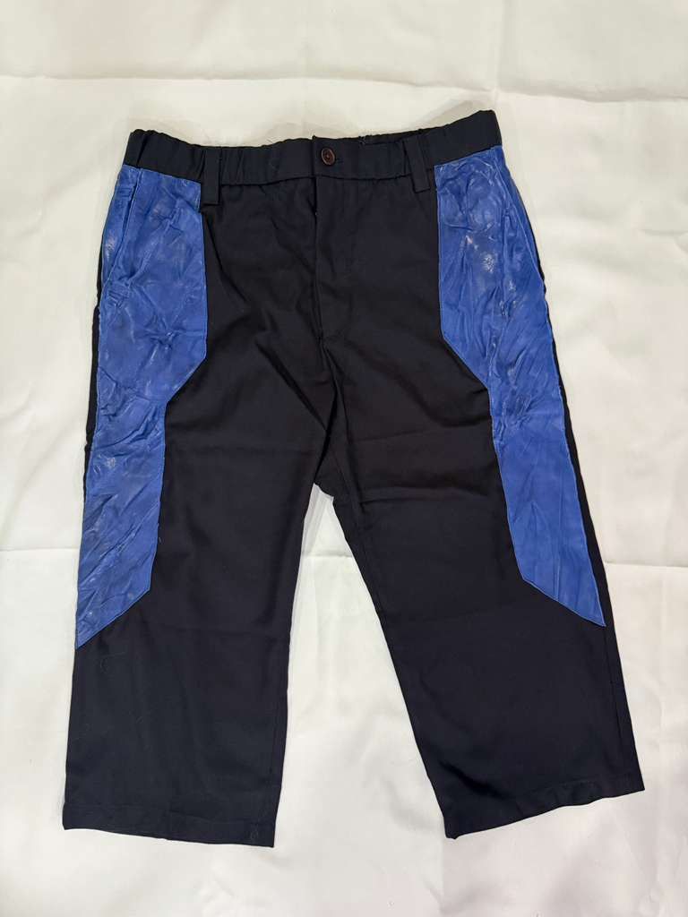 Other Leather Pants Electric Blue Cropped Pants Size US 32 / EU 48 - 4 Thumbnail