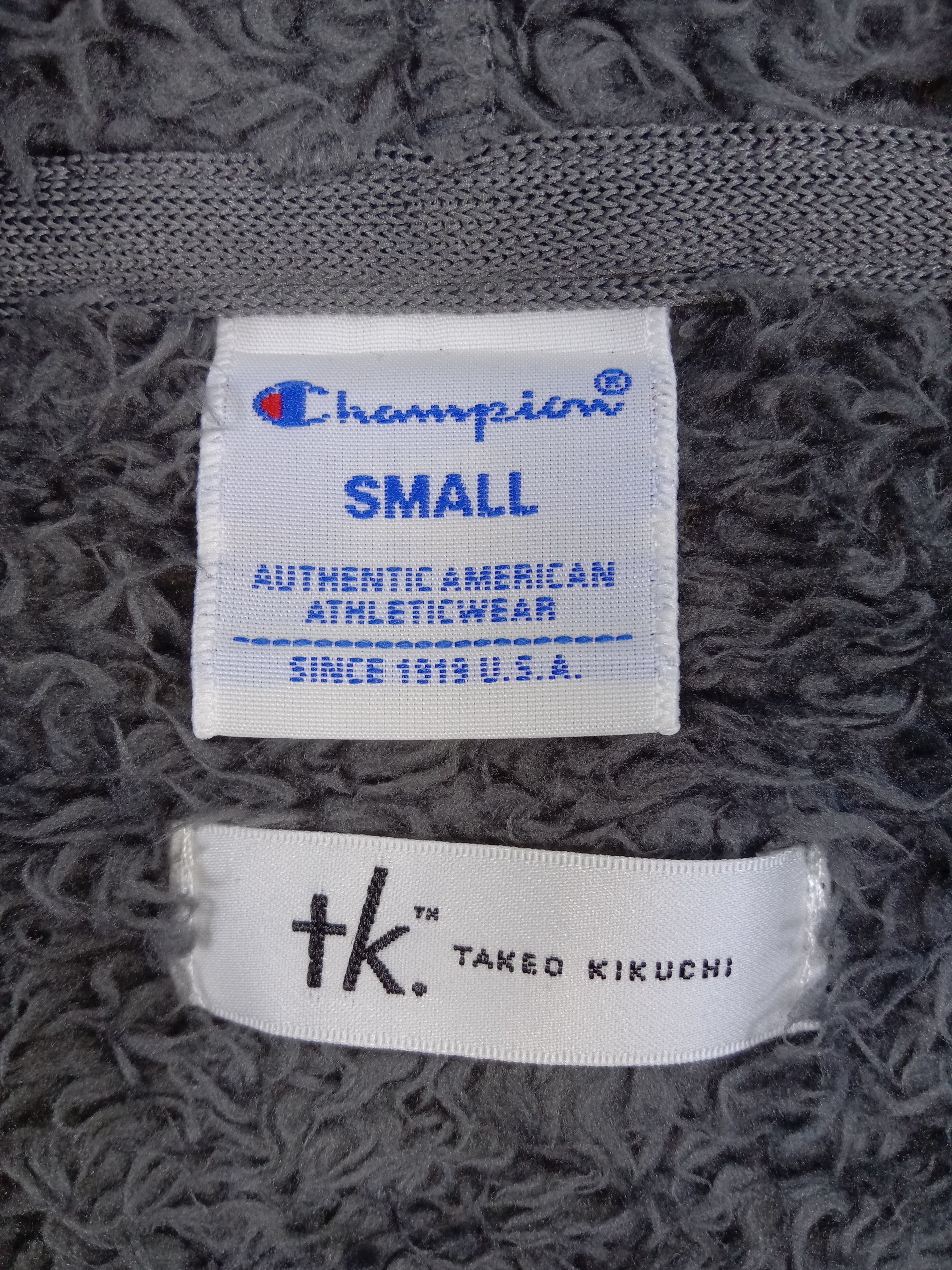 Champion Vintage Champion x Takeo Kikuchi Fleece Hoodie Sweatshirt Size US S / EU 44-46 / 1 - 7 Thumbnail