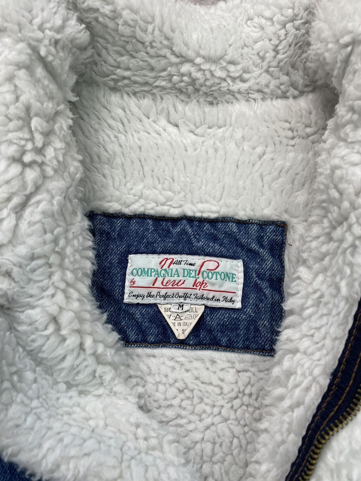 If Six Was Nine × Vintage FUR SHERPA LGB STYLE DISTRESSED US Army Style AF Jacket Size US M / EU 48-50 / 2 - 4 Thumbnail
