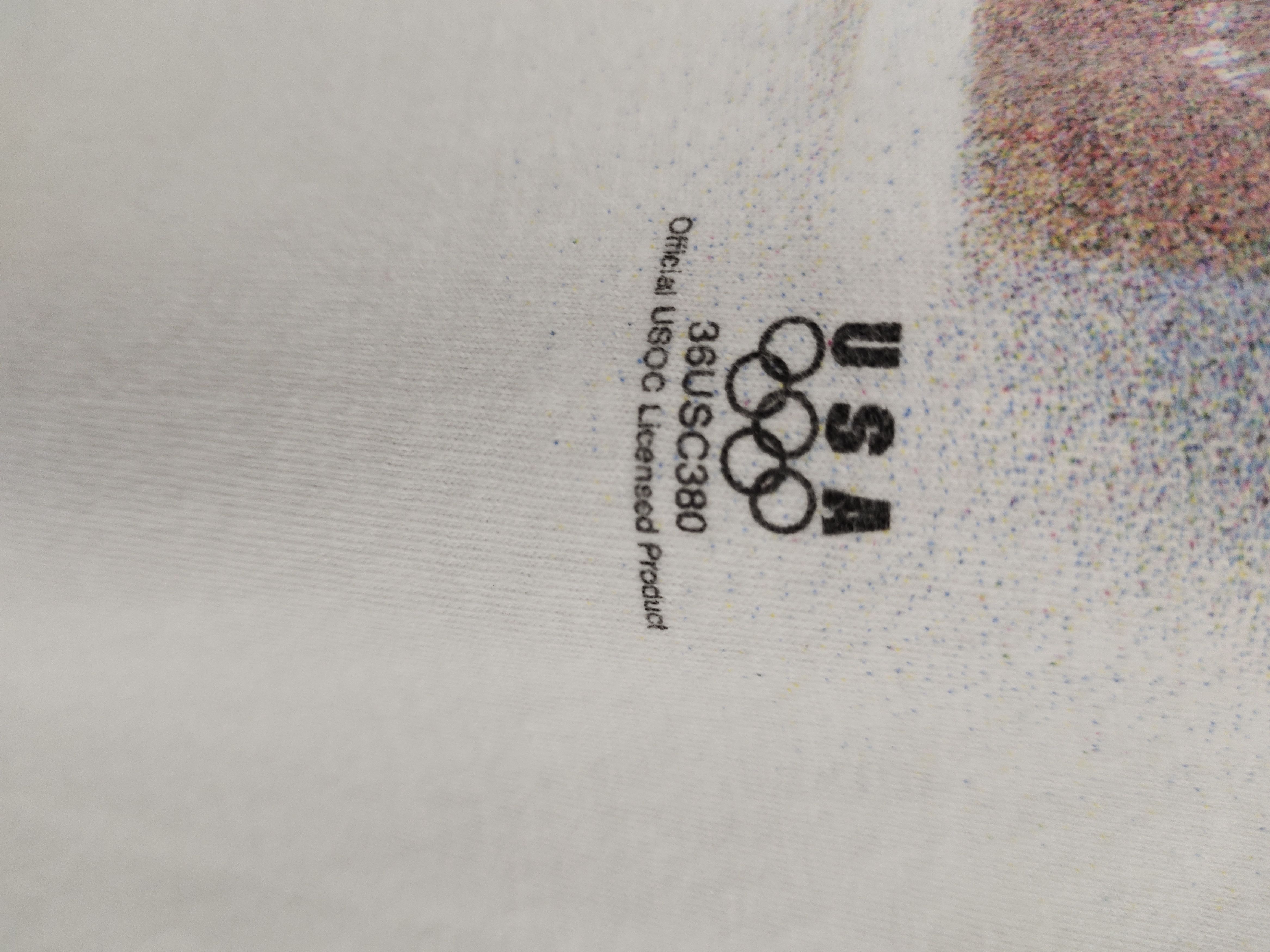 USA Olympics Vintage 90s USA Team Olympic T-Shirt Size US L / EU 52-54 / 3 - 5 Thumbnail