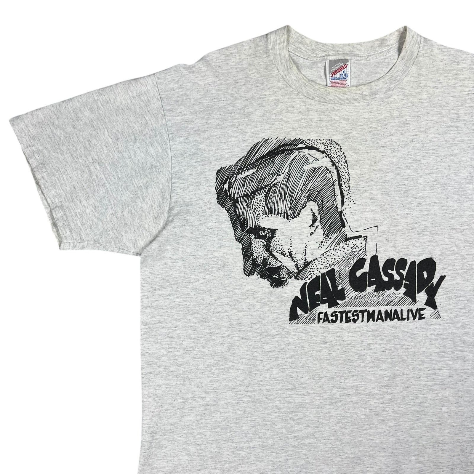 Band Tees × Grateful Dead × Jerzees 1990s Neal Cassady Fastest Man Alive Merry Pranksters tee Size US XL / EU 56 / 4 - 4 Thumbnail
