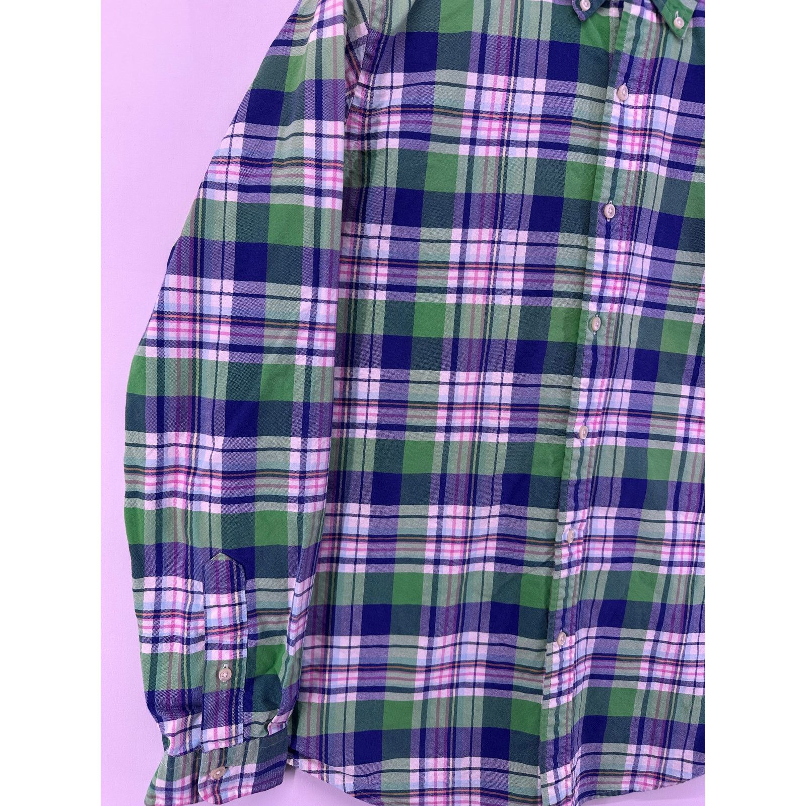 Ralph Lauren Ralph Lauren Slim Fit Plaid Longsleeve Shirt Size Large Size US L / EU 52-54 / 3 - 3 Thumbnail