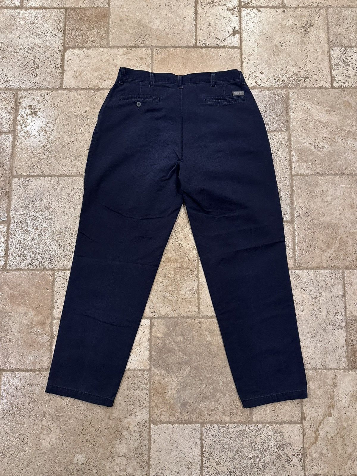 Lee × Vintage Vintage Lee Navy Blue Dress Pants Size US 32 / EU 48 - 4 Thumbnail