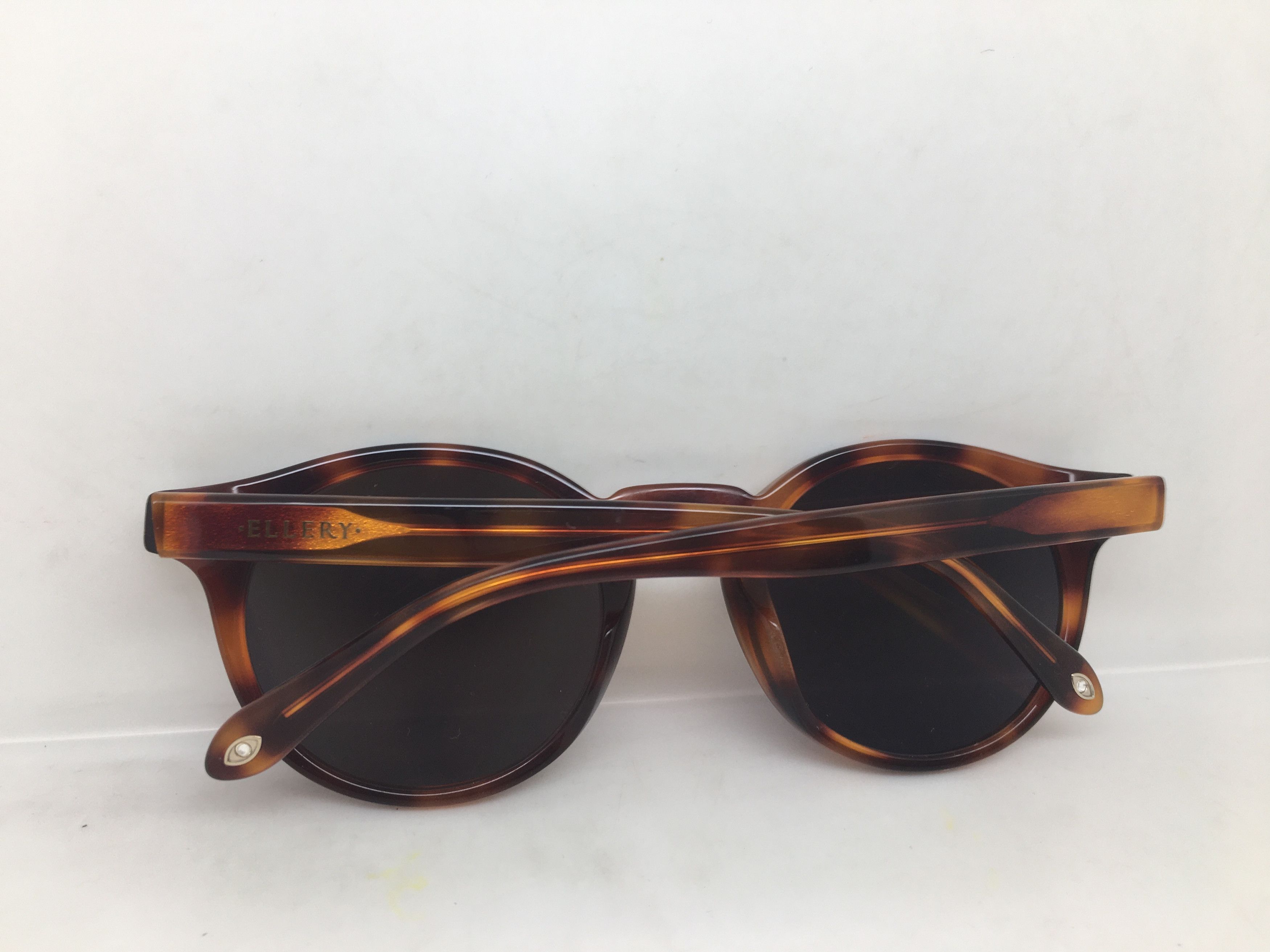 Other Ellery Handmade Tortoise ARTSTOCRST Round Sunglasses Size ONE SIZE - 8 Thumbnail