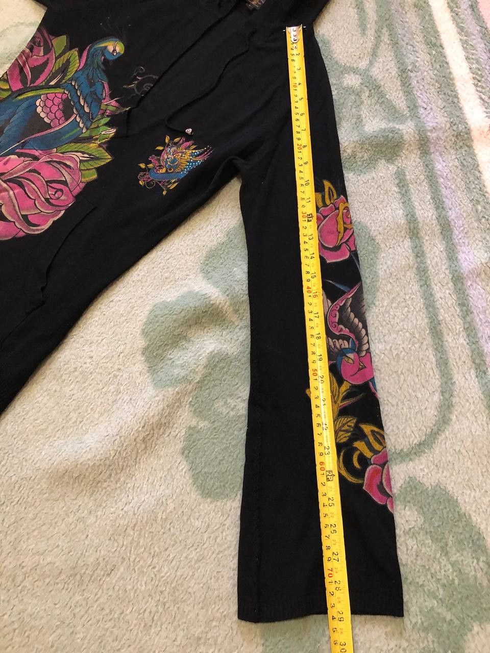Christian Audigier VTG Christian Audigier Hoodie Sweater Graphic PRINT Studded Size L / US 10 / IT 46 - 11 Thumbnail