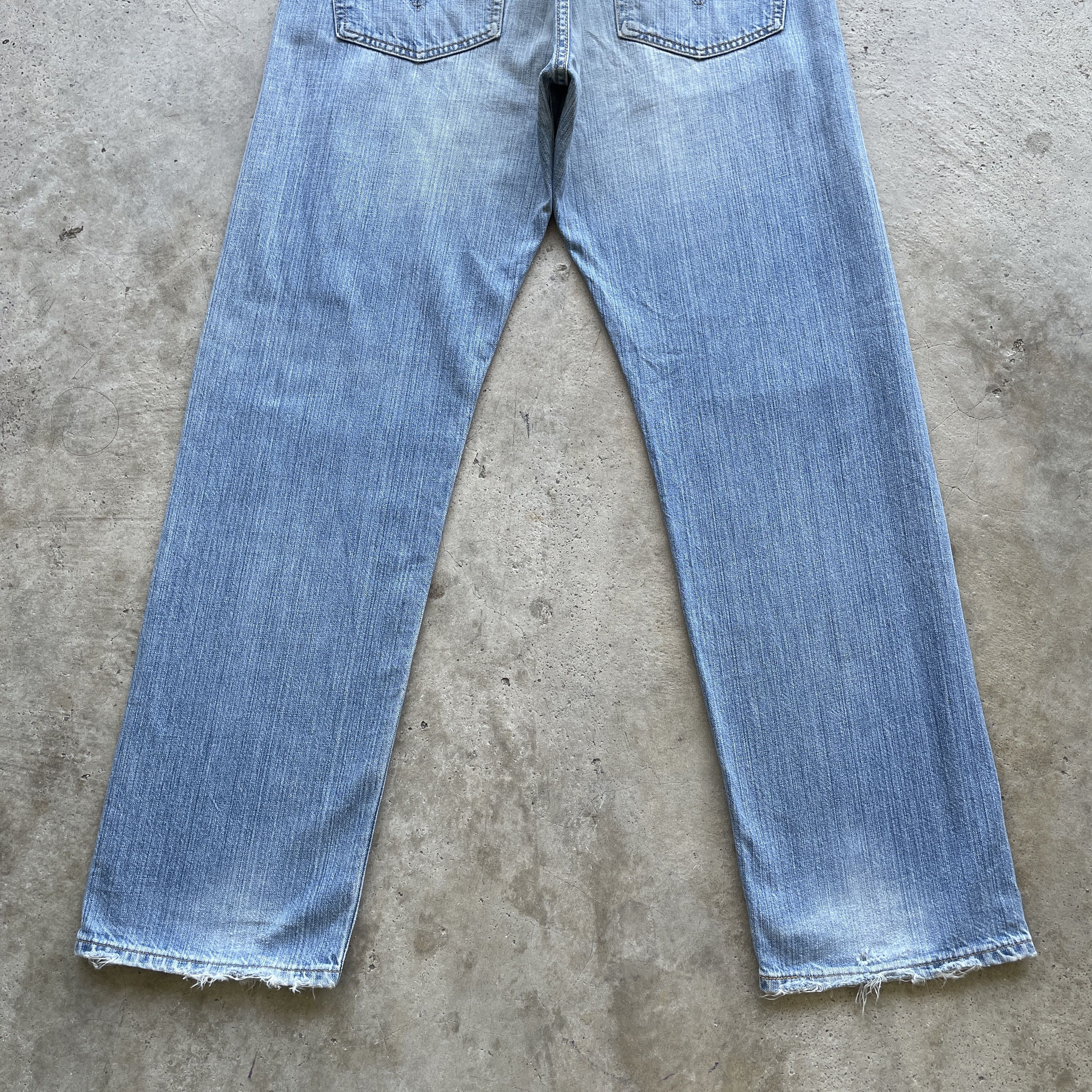 Levi's Vintage Levi’s 501 Lightwashed Denim Faded Jeans Pants W34 Size US 34 / EU 50 - 10 Thumbnail