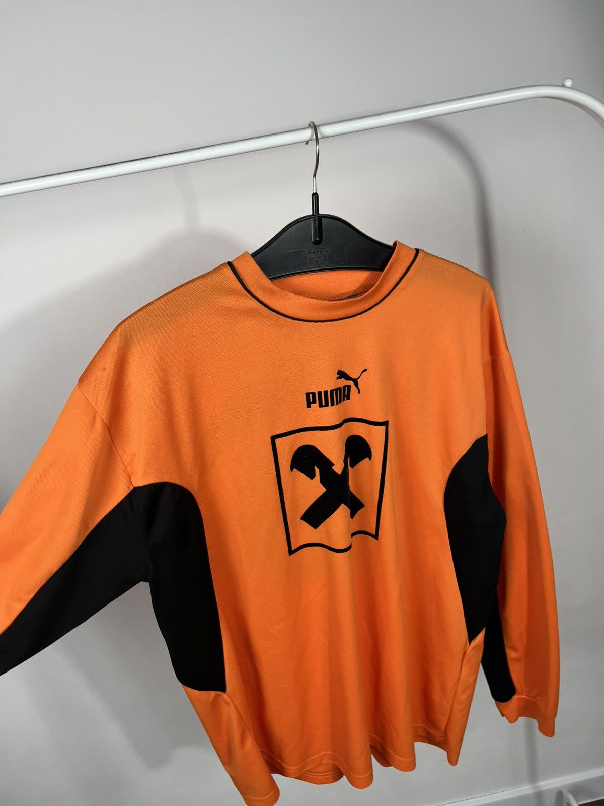 Puma Puma Vintage Football Jersey Orange Long Sleeve Size M Size US M / EU 48-50 / 2 - 5 Thumbnail