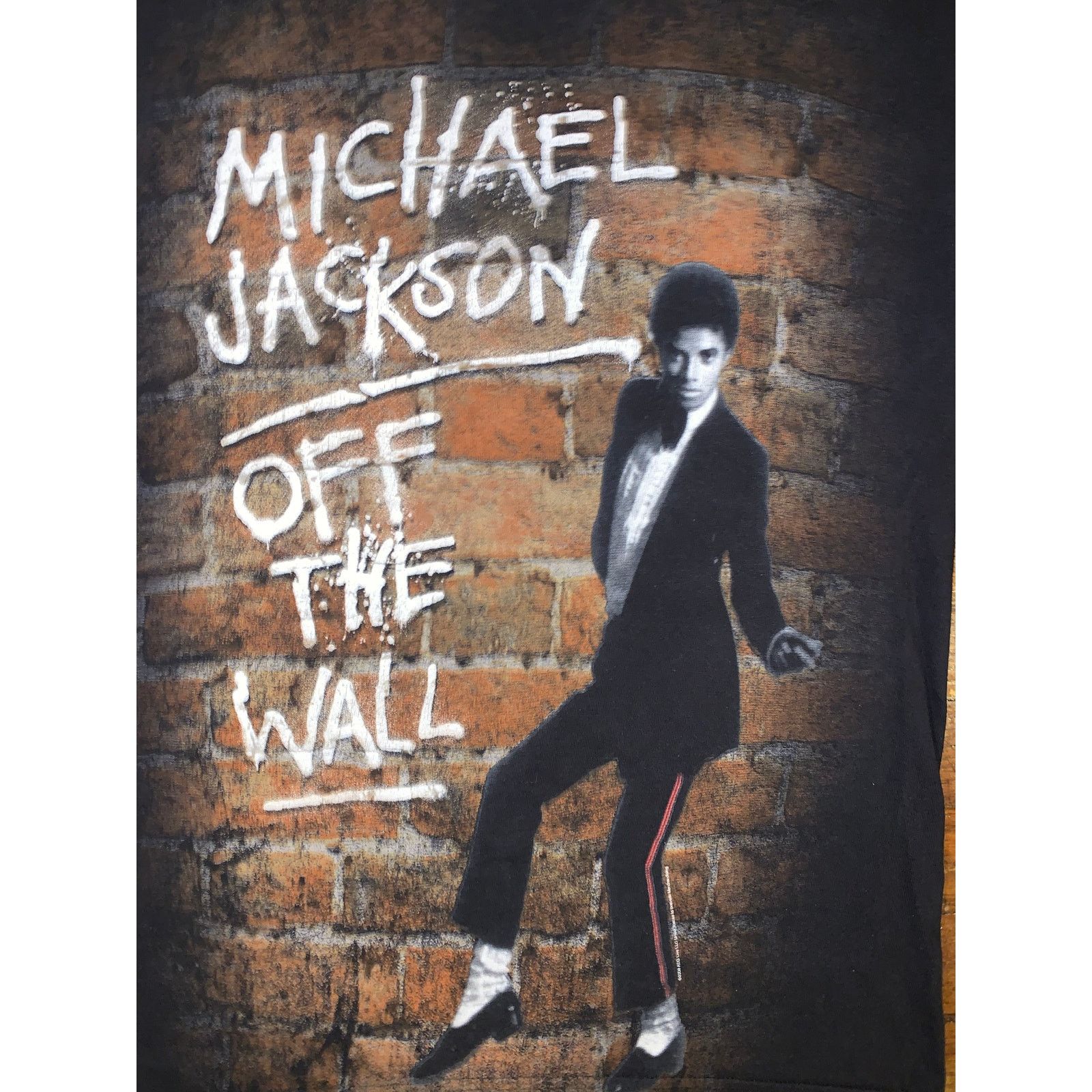 Hanes Michael Jackson Off The Wall AOP T Shirt Small Size US S / EU 44-46 / 1 - 1 Thumbnail