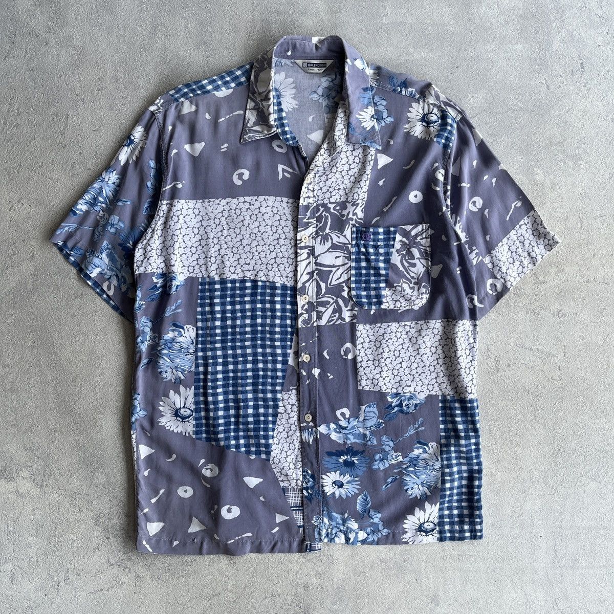 Balenciaga × Vintage Vintage Balenciaga Pattern Shirt | Grailed