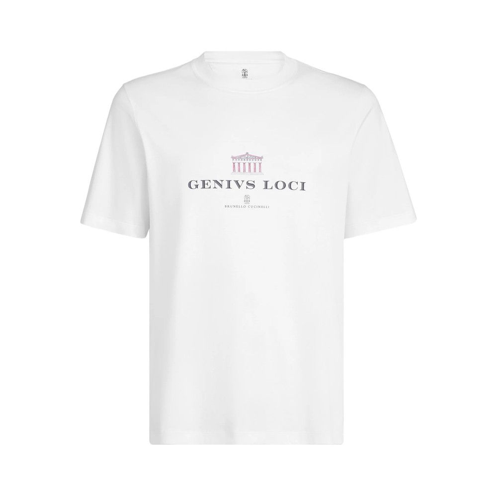 Brunello Cucinelli Brunello Cucinelli WHITE T-Shirts & Vests - T-Shirts Size US M / EU 48-50 / 2 - 1 Thumbnail