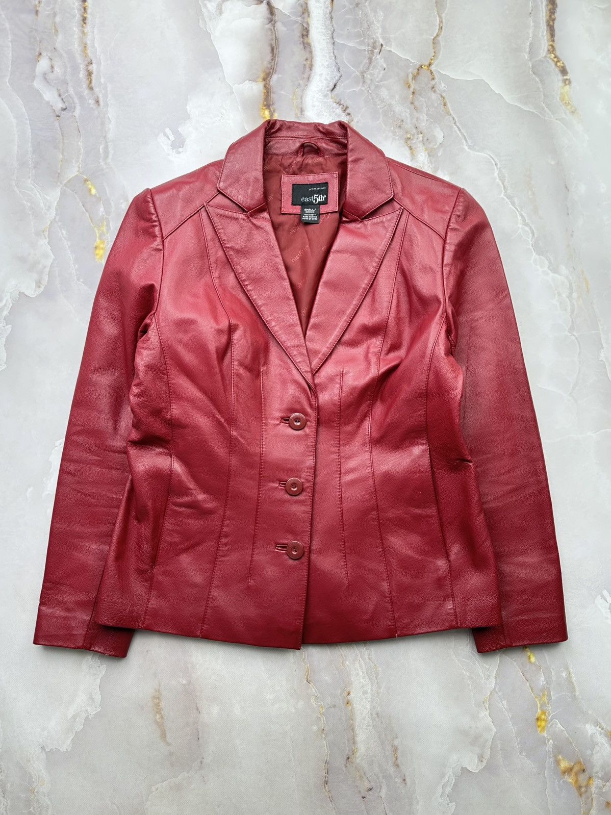Japanese Brand Vintage Leather Jacket Size S / US 4 / IT 40 - 1 Thumbnail