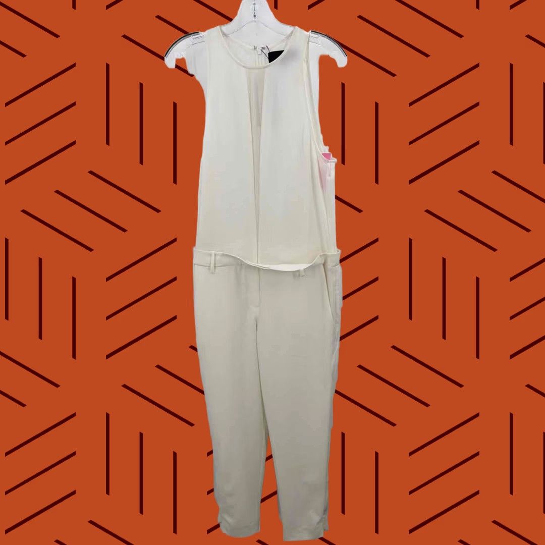 Vintage Kendall + Kylie White Jumpsuit Medium Sleeveless Size 32" / US 10 / IT 46 - 1 Thumbnail