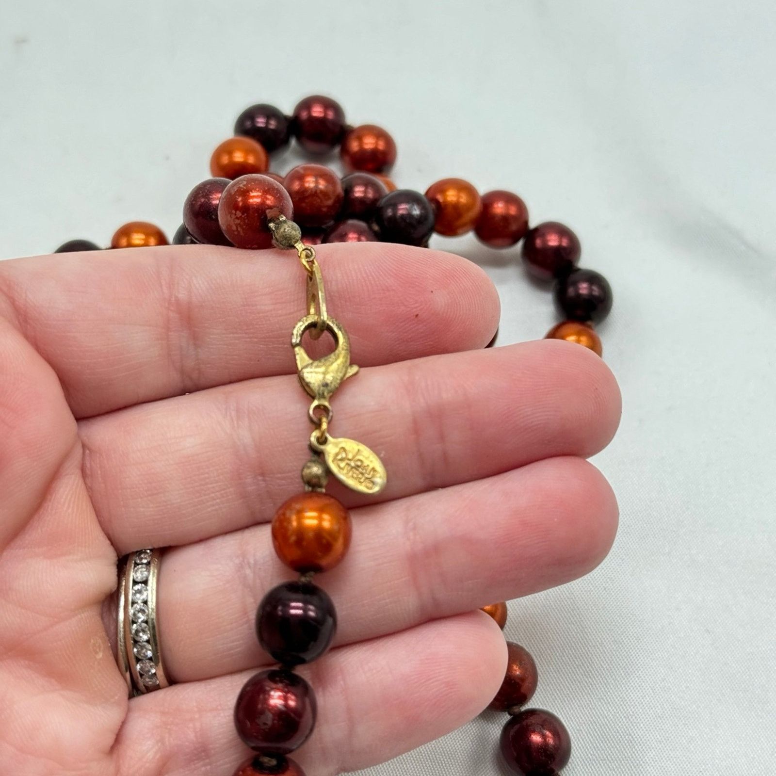NBDN Nobrandedon VTG Joan Rivers multi colored pearl necklace Size ONE SIZE - 6 Thumbnail