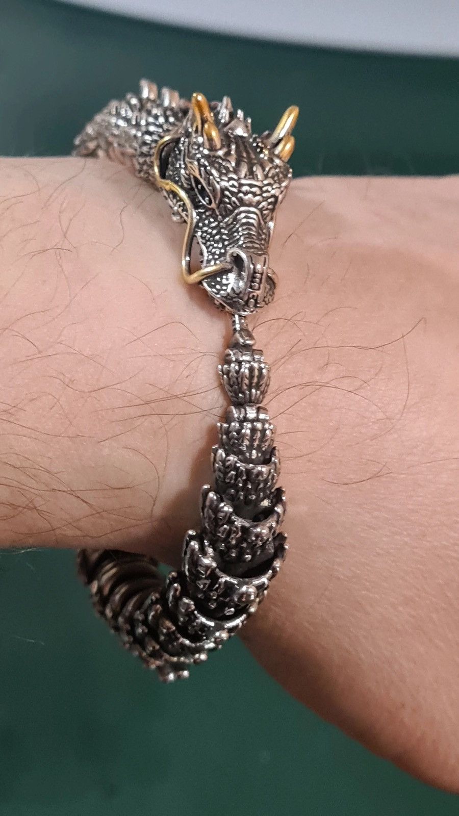 Jewelry Handmade Dragon 3D Bracelet Size ONE SIZE - 2 Thumbnail