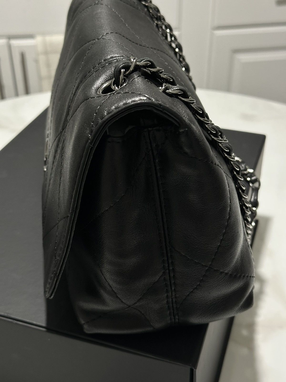 Chanel CHANEL - Lambskin Quilted Large Soft Touch Flap Size ONE SIZE - 4 Thumbnail
