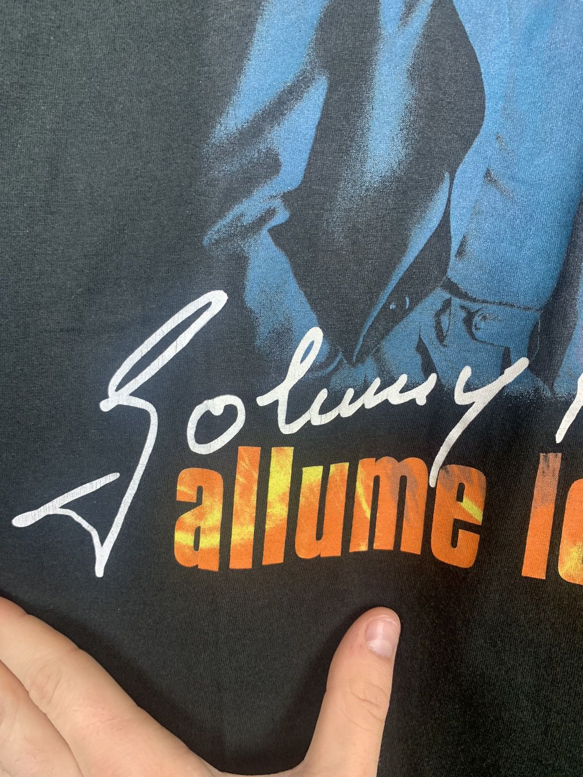 Band Tees × Vintage Vintage Johny Hallyday Stade De France Tour 1998 T-shirt Size US XL / EU 56 / 4 - 7 Thumbnail
