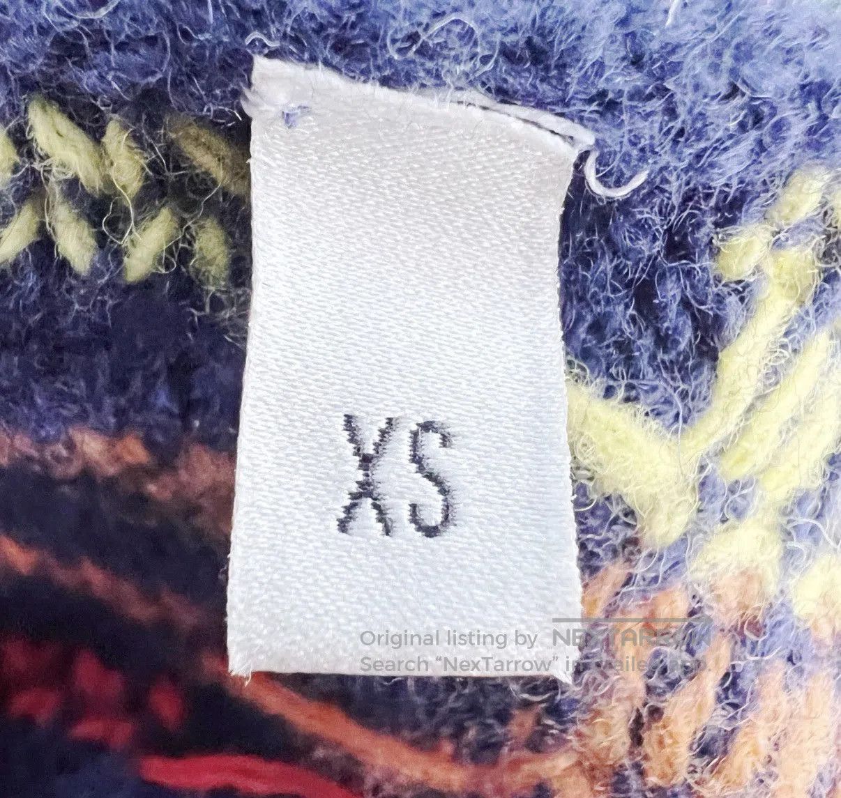 Gucci Blue XS Sweater with Colorful Pattern. Size US XS / EU 42 / 0 - 7 Thumbnail