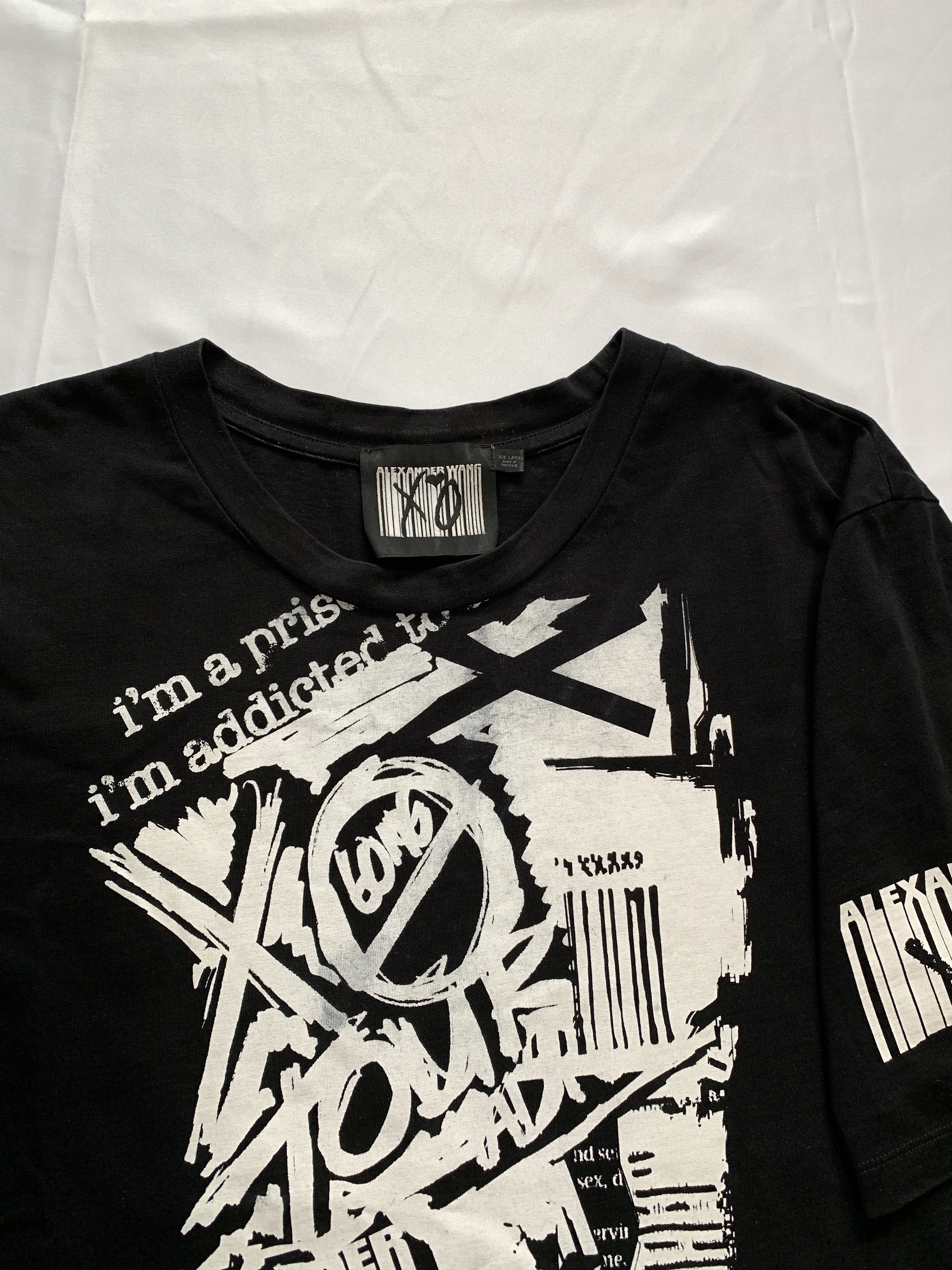 Alexander Wang THE WEEKND x ALEXANDER WANG X OFFICIAL ISSUE XO T-SHIRT 2014 Size US L / EU 52-54 / 3 - 4 Thumbnail