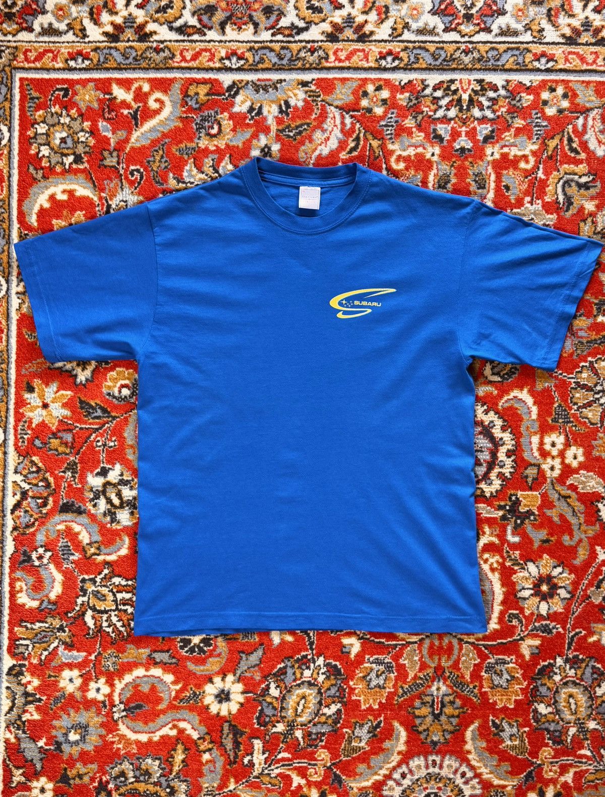Vintage Y2k Vintage Subaru Logo Racing Tee T-shirt 90s Size US XL / EU 56 / 4 - 6 Thumbnail