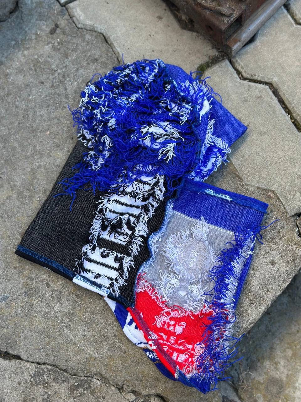 Grailed VTG Knit Custom Balaclava Hand Made Y2K Scarf Y2K 00s USA Size ONE SIZE - 7 Thumbnail
