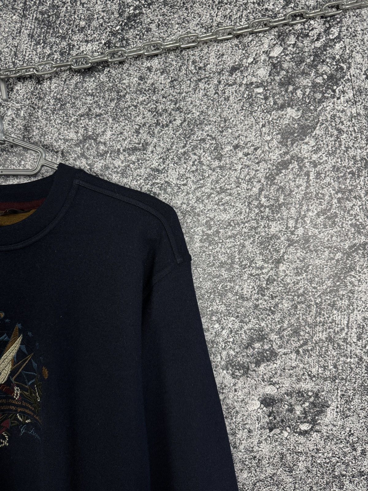 Paul & Shark Paul Shark Nautical Wool Sweater Compass Anchor Embroidery Size US L / EU 52-54 / 3 - 2 Thumbnail