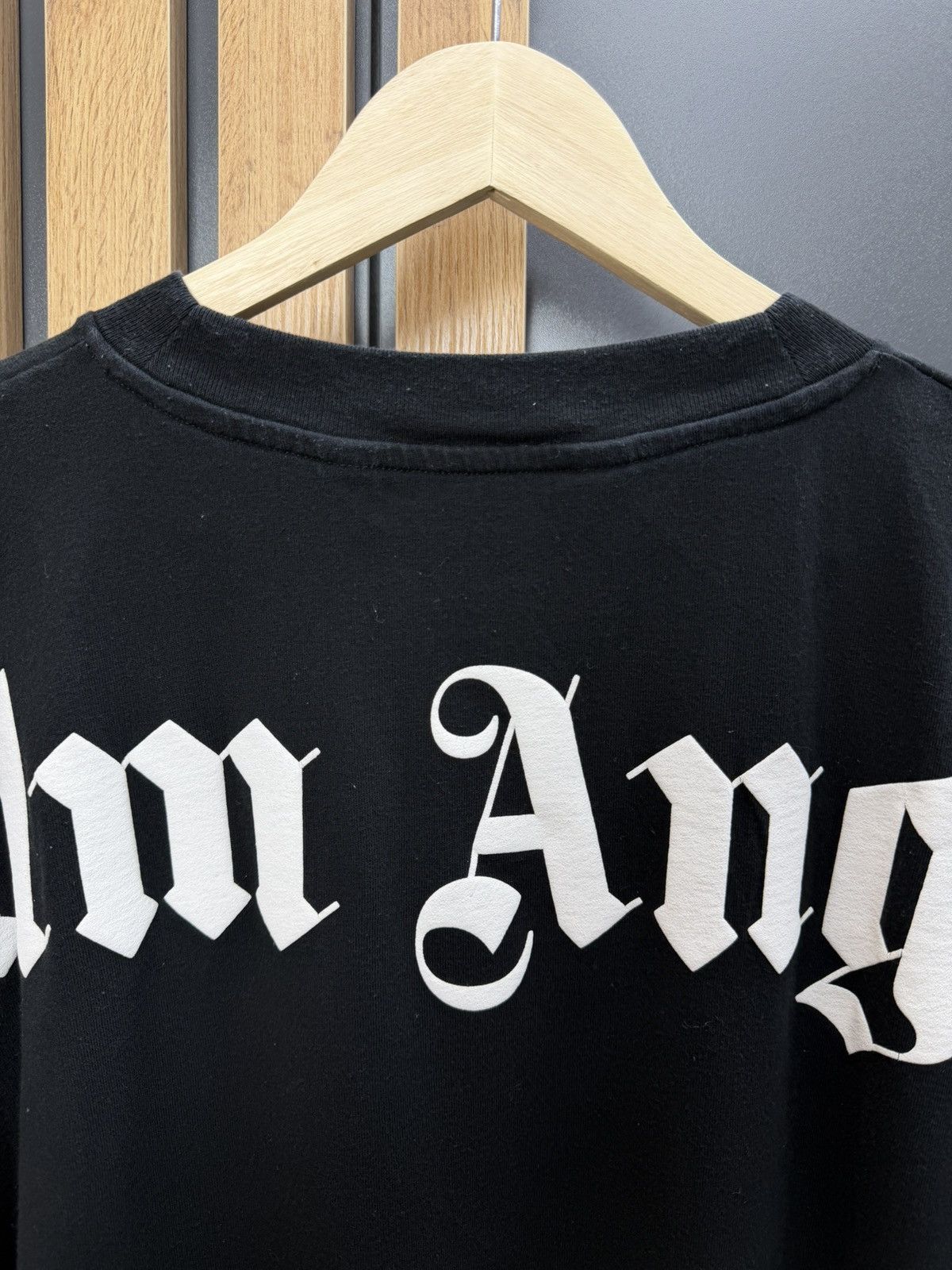 Palm Angels Palm Angels Oversized Back Logo T-Shirt Black Size US XL / EU 56 / 4 - 8 Thumbnail