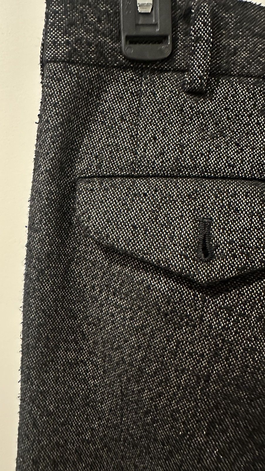 Comme des Garcons Homme Plus AW1997 Black Speckle CDG Homme Plus Pants Size US 29 - 3 Thumbnail