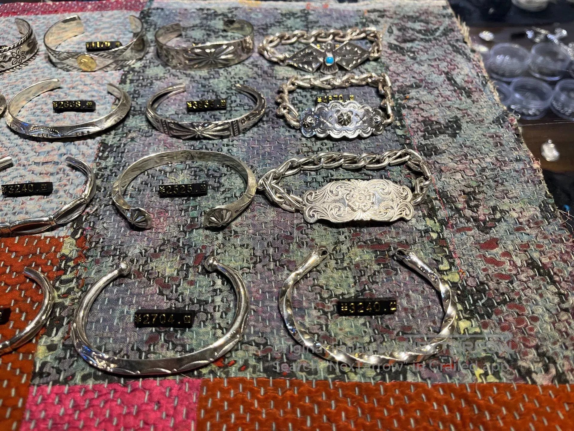 Larry Smith LARRY SMITH Silver Cuff Bracelets Collection. Size ONE SIZE - 2 Thumbnail