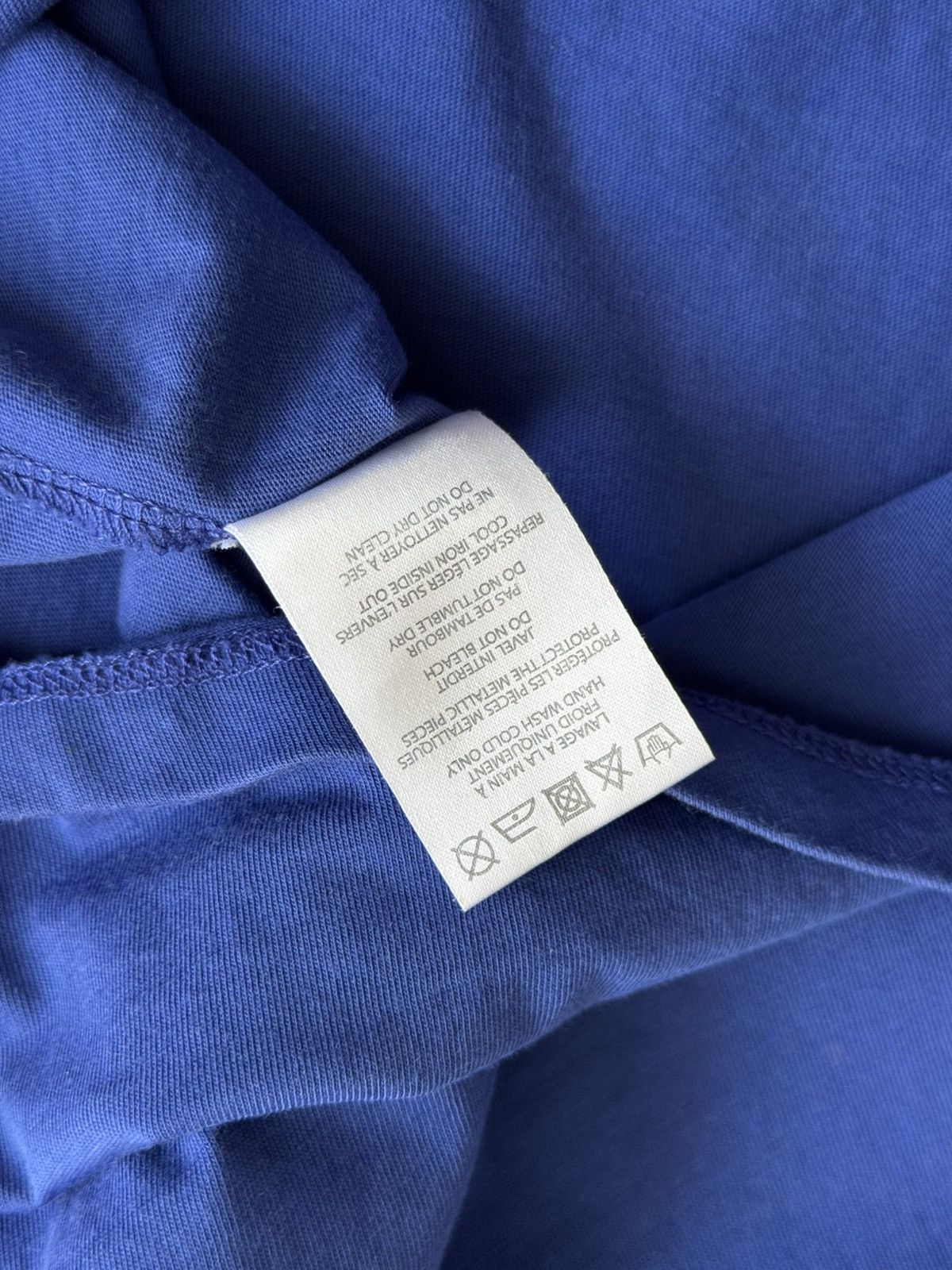 Balmain Balmain Blue Cotton Iconic Tank Top Size S / US 4 / IT 40 - 15 Thumbnail
