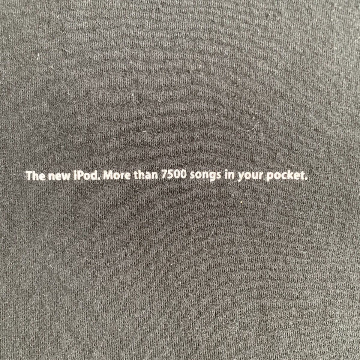 Apple × Vintage VTG Apple iPod t-shirt 2003 Unveil Live Steve Jobs Black tee Size US M / EU 48-50 / 2 - 7 Thumbnail