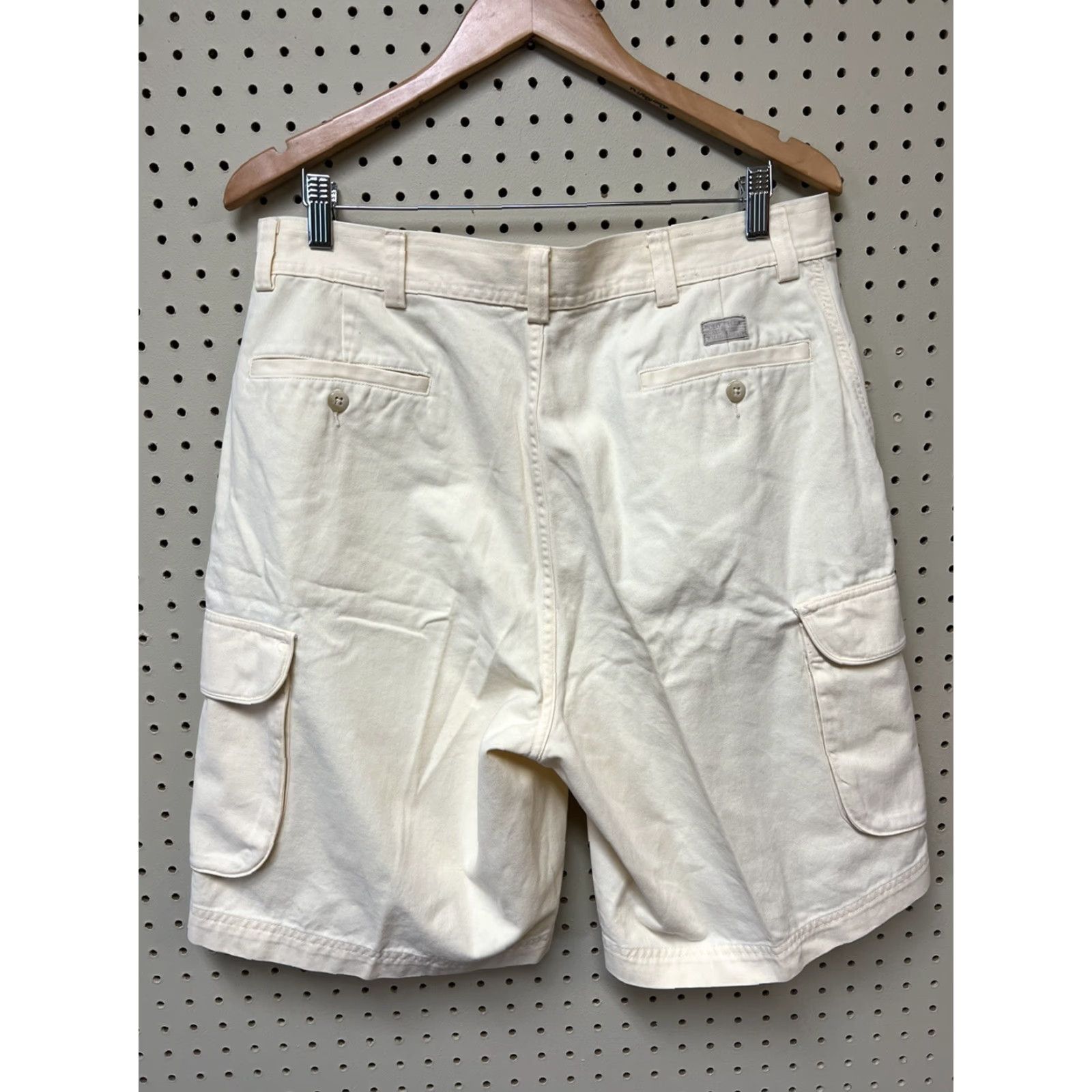 Polo Ralph Lauren VINTAGE Polo Ralph Lauren Cargo Shorts 34” Yellow Flat Front Casual Golf Men Size US S / EU 44-46 / 1 - 2 Thumbnail