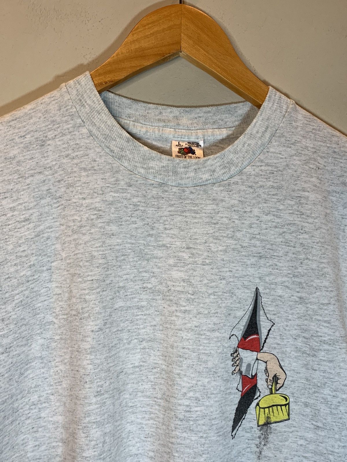 Vintage RARE* Vintage Jesus Christ Clean Heart Living Epistles Shirt Size US L / EU 52-54 / 3 - 4 Thumbnail