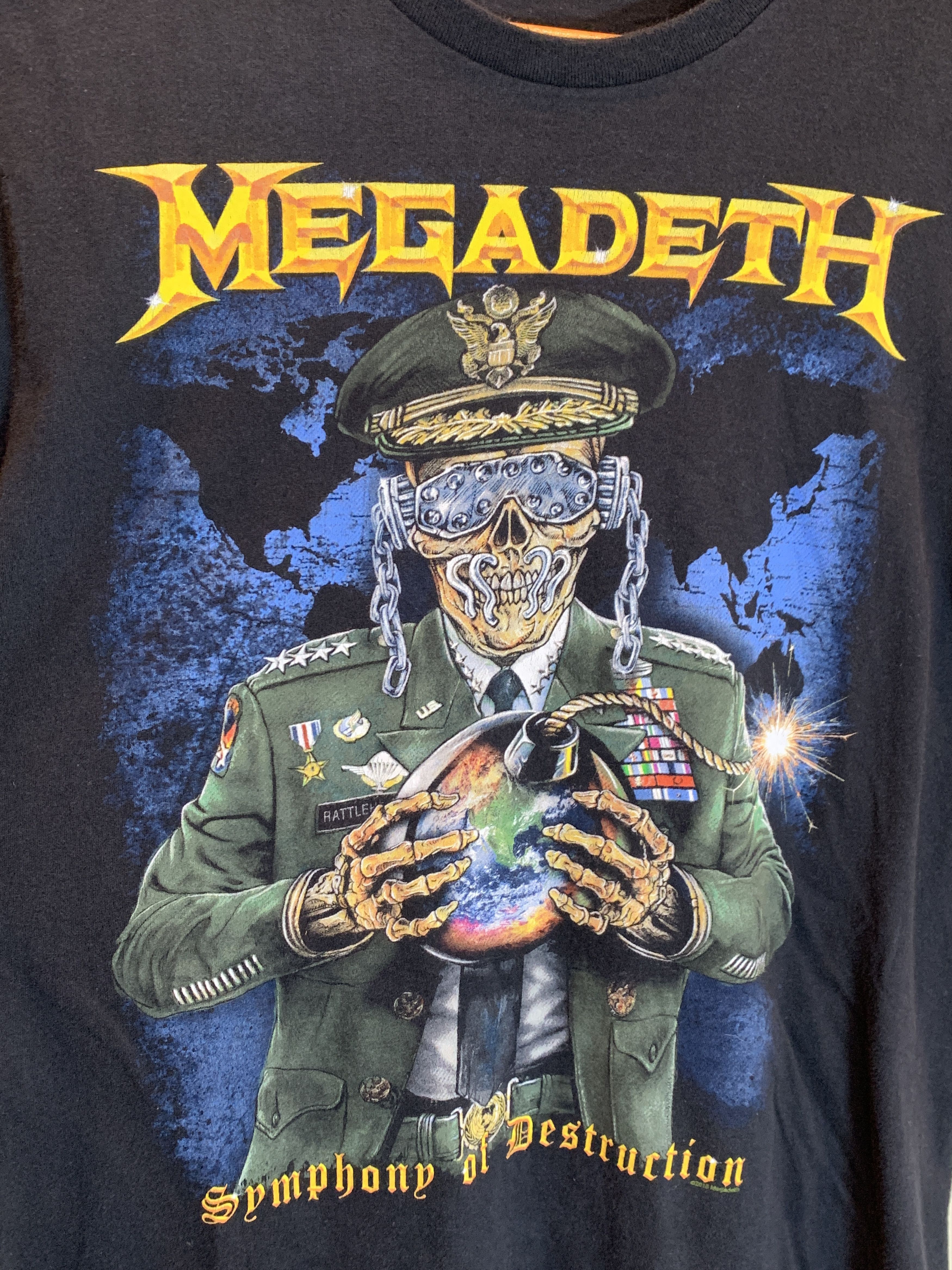 Megadeth *RARE* Megadeth Symphony Of Destruction Art T-Shirt Size US M / EU 48-50 / 2 - 2 Thumbnail