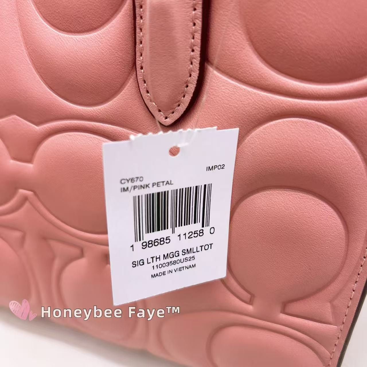 Coach Maggie Small Tote Bag In Signature Leather CY670 Size ONE SIZE - 7 Thumbnail