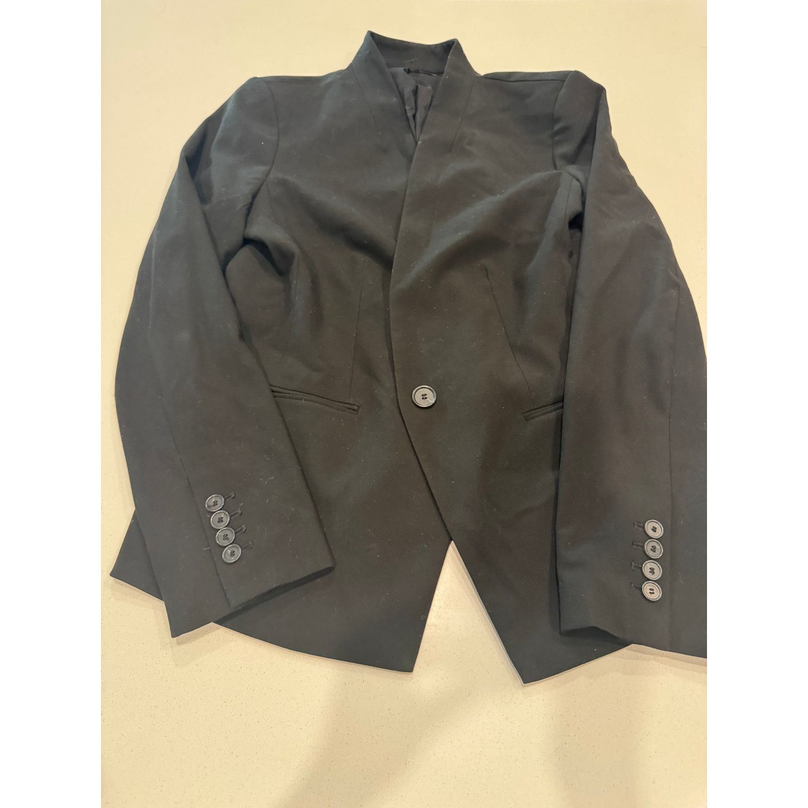 Ann Taylor Ann Taylor Black Blazer Size S / US 4 / IT 40 - 1 Thumbnail
