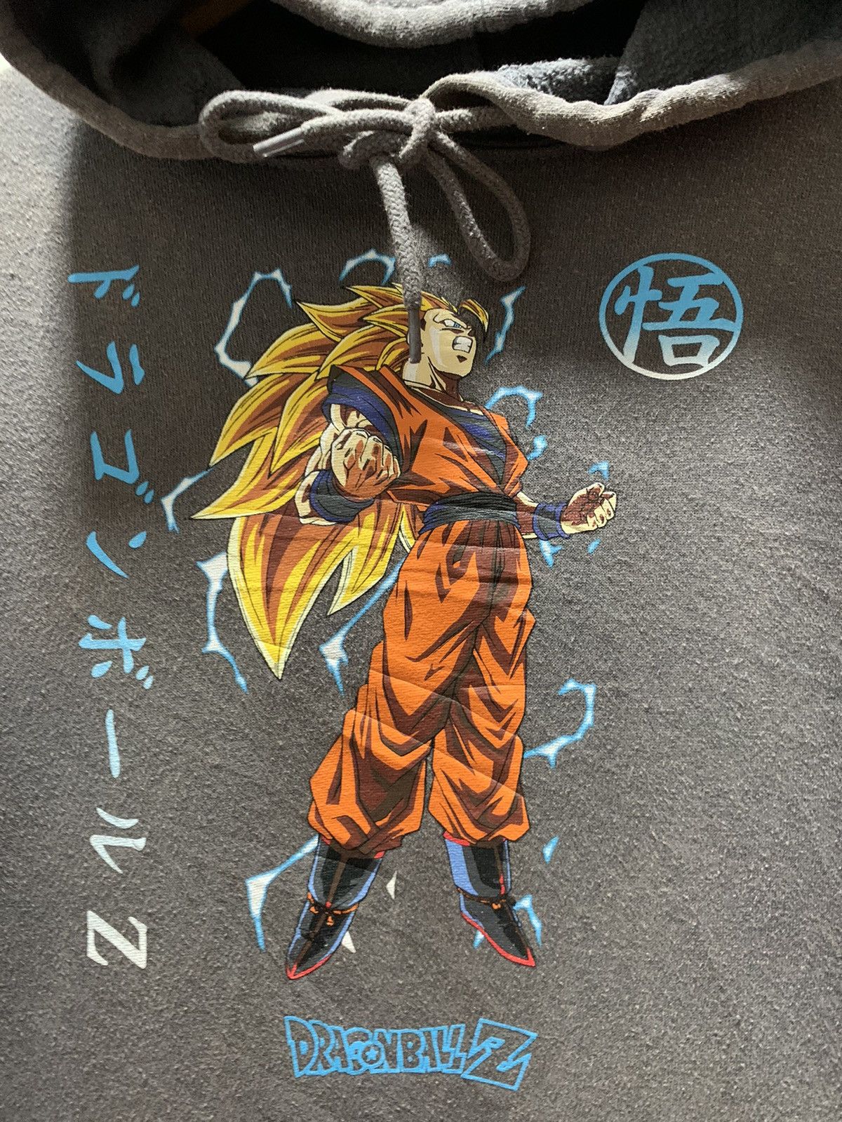 Anime Y2K Dragon Ball Hoodie Sun Faded Size US S / EU 44-46 / 1 - 2 Thumbnail