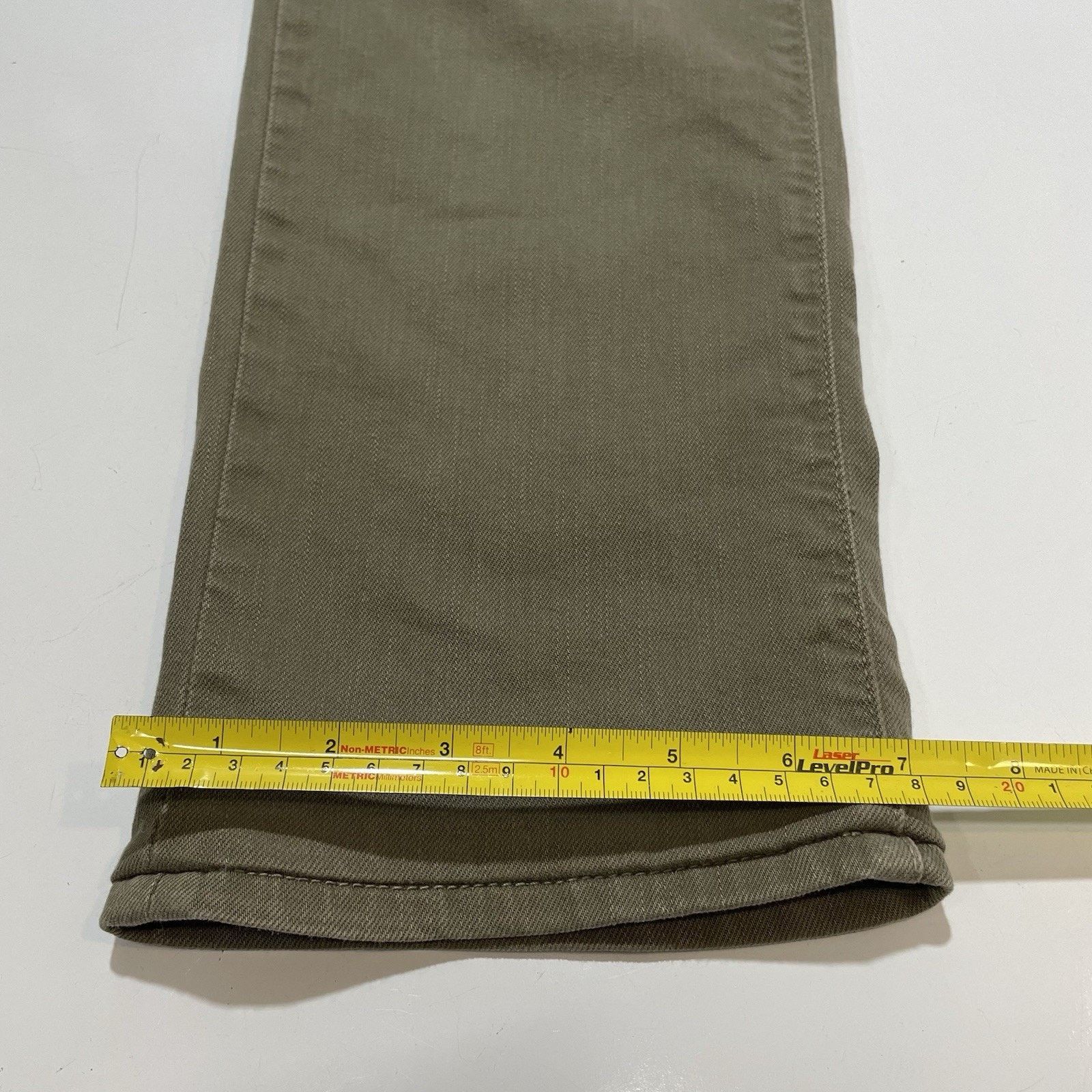 Mavi Mavi Jeans Marcus Slim Straight Leg Olive Green 31x32 Jeans Size US 31 - 3 Thumbnail