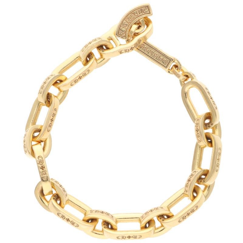 Chrome Hearts Chrome Hearts 22K Paper E Chain Bracelet - 7 Inch Size ONE SIZE - 1 Thumbnail