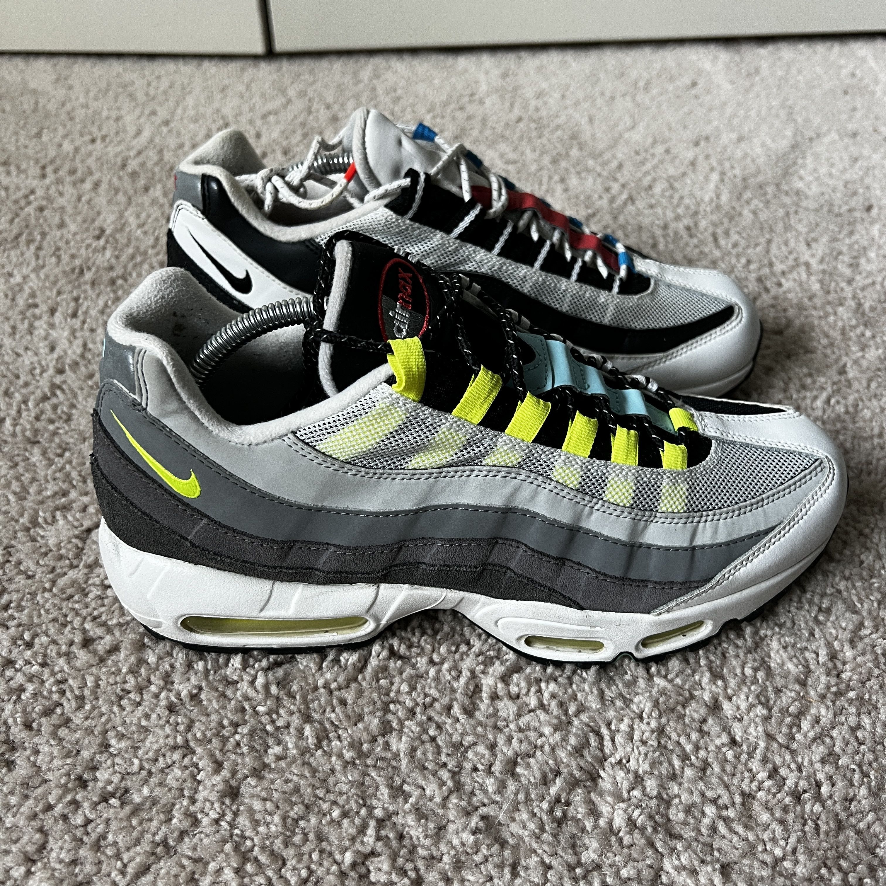 Nike Nike Men's Air Max 95 QS Greedy 2.0 (2020) Size US 9 / EU 42 - 4 Thumbnail