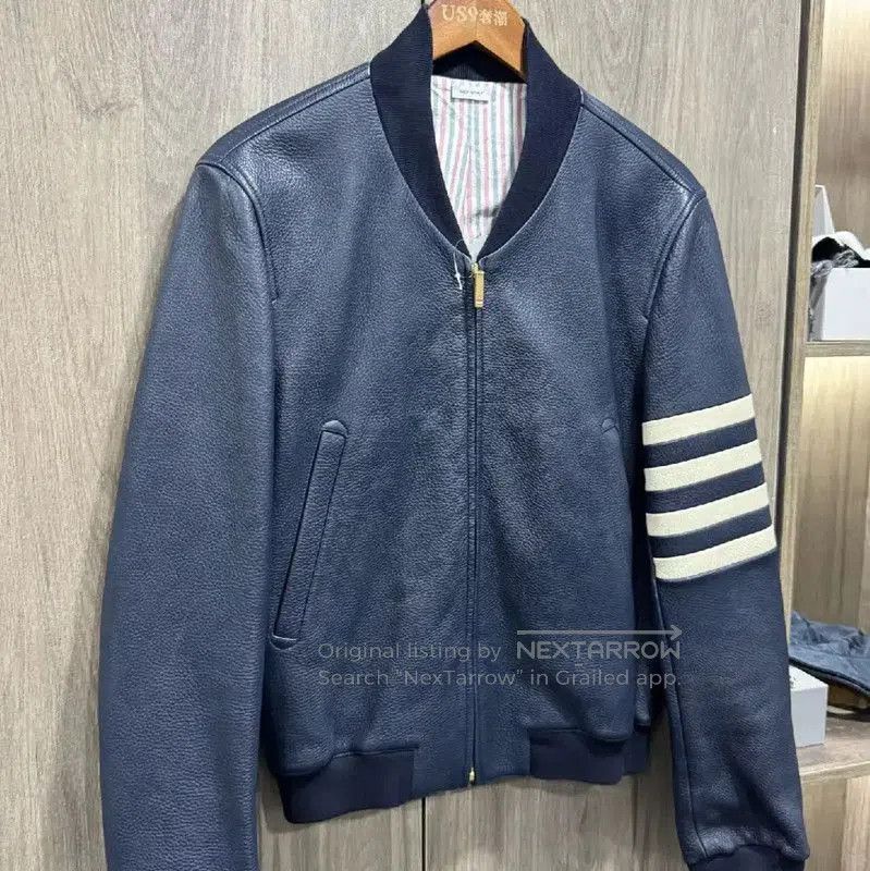 Thom Browne Thom Browne Black Leather Women's Jacket . Size S / US 4 / IT 40 - 4 Thumbnail