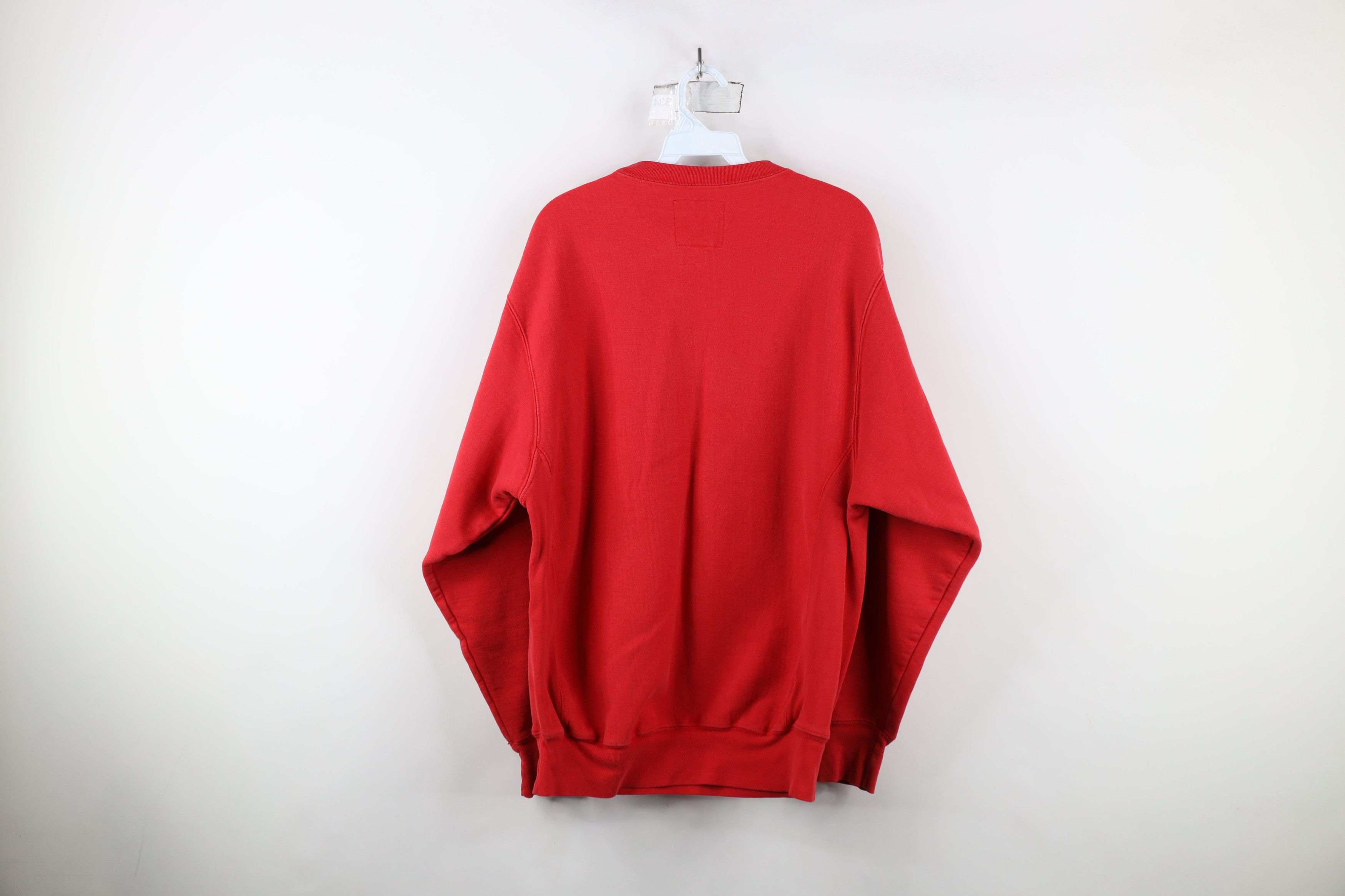 Vintage Vintage 90s Heavyweight Ohio State University Sweatshirt Red Size US XL / EU 56 / 4 - 11 Thumbnail