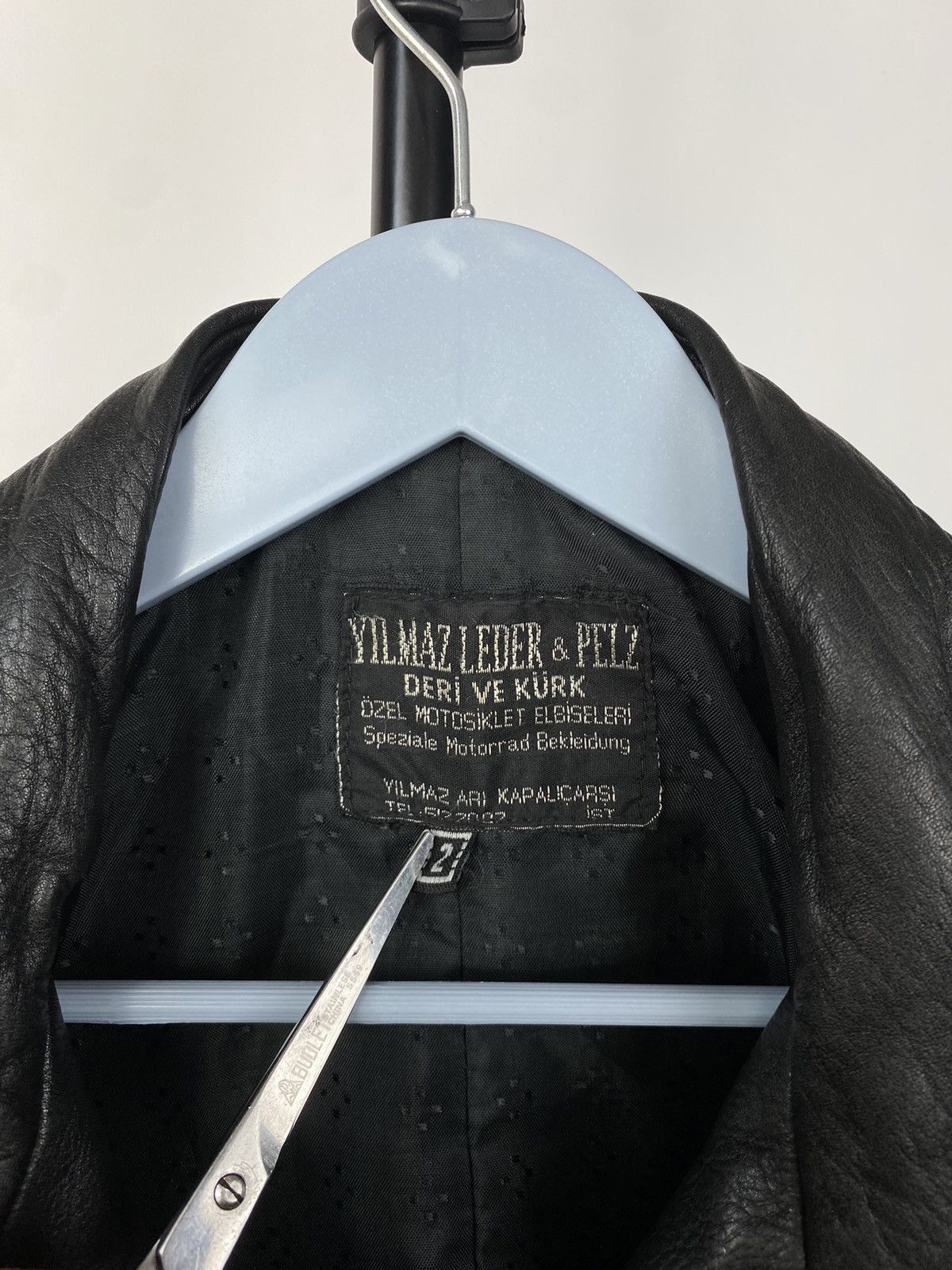 Leather × Vintage Vintage Genuine Leather MOTO Bomber Jacket Rock Punk Size US S / EU 44-46 / 1 - 7 Thumbnail
