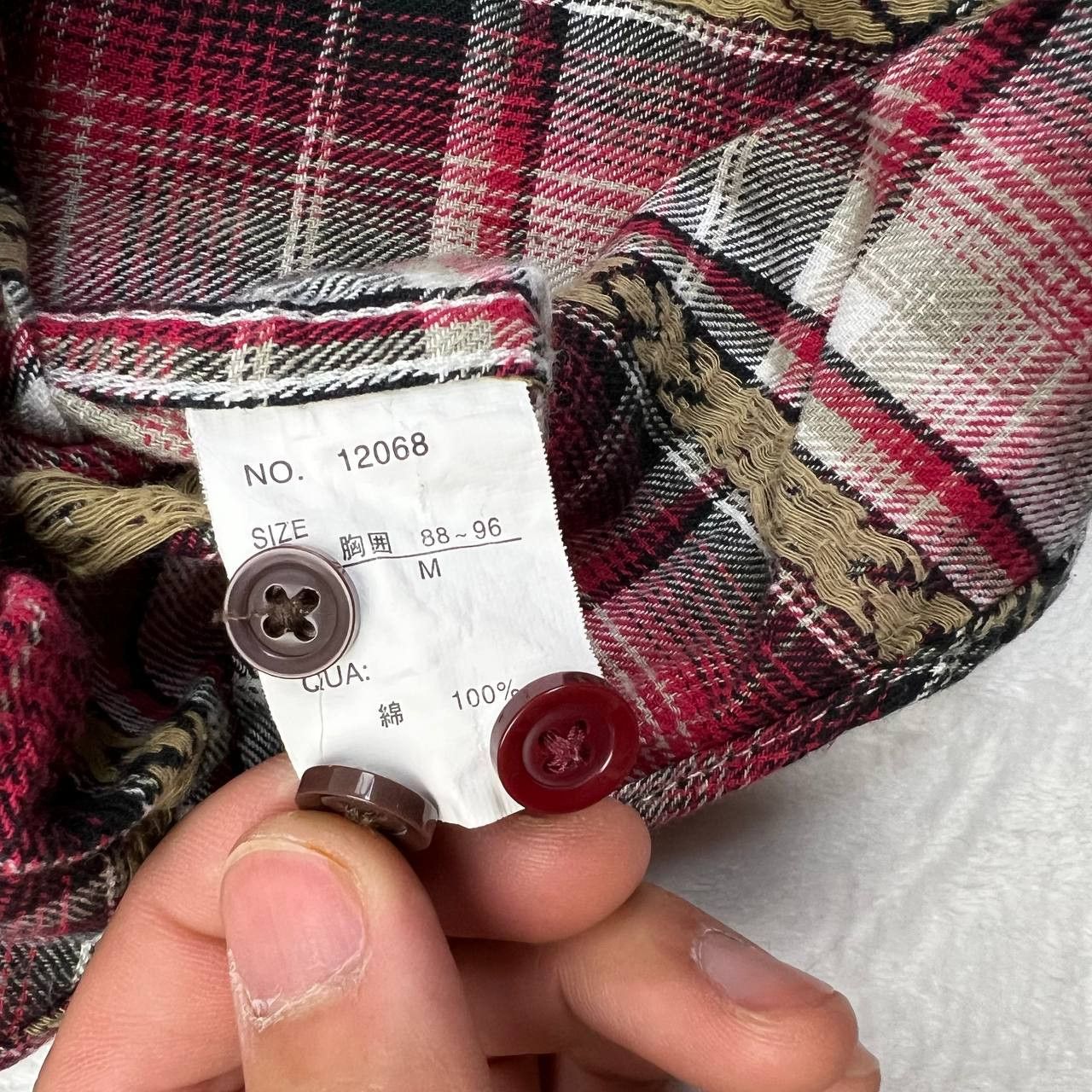 Other Glove House Plaid Shirt Mens Medium Button Down M Size US M / EU 48-50 / 2 - 6 Thumbnail