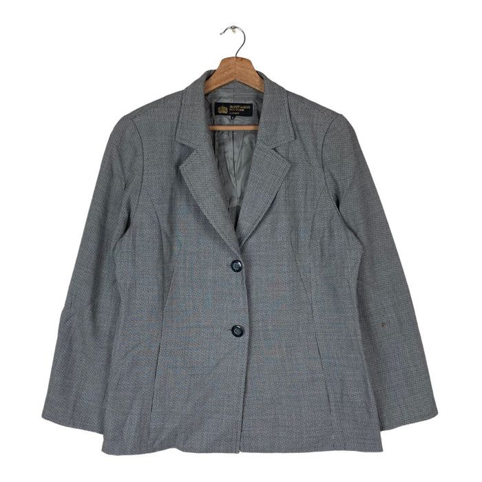 Hardy Amies Vintage Hardy Amies Boutique London Flat Button Coat Blazer ...