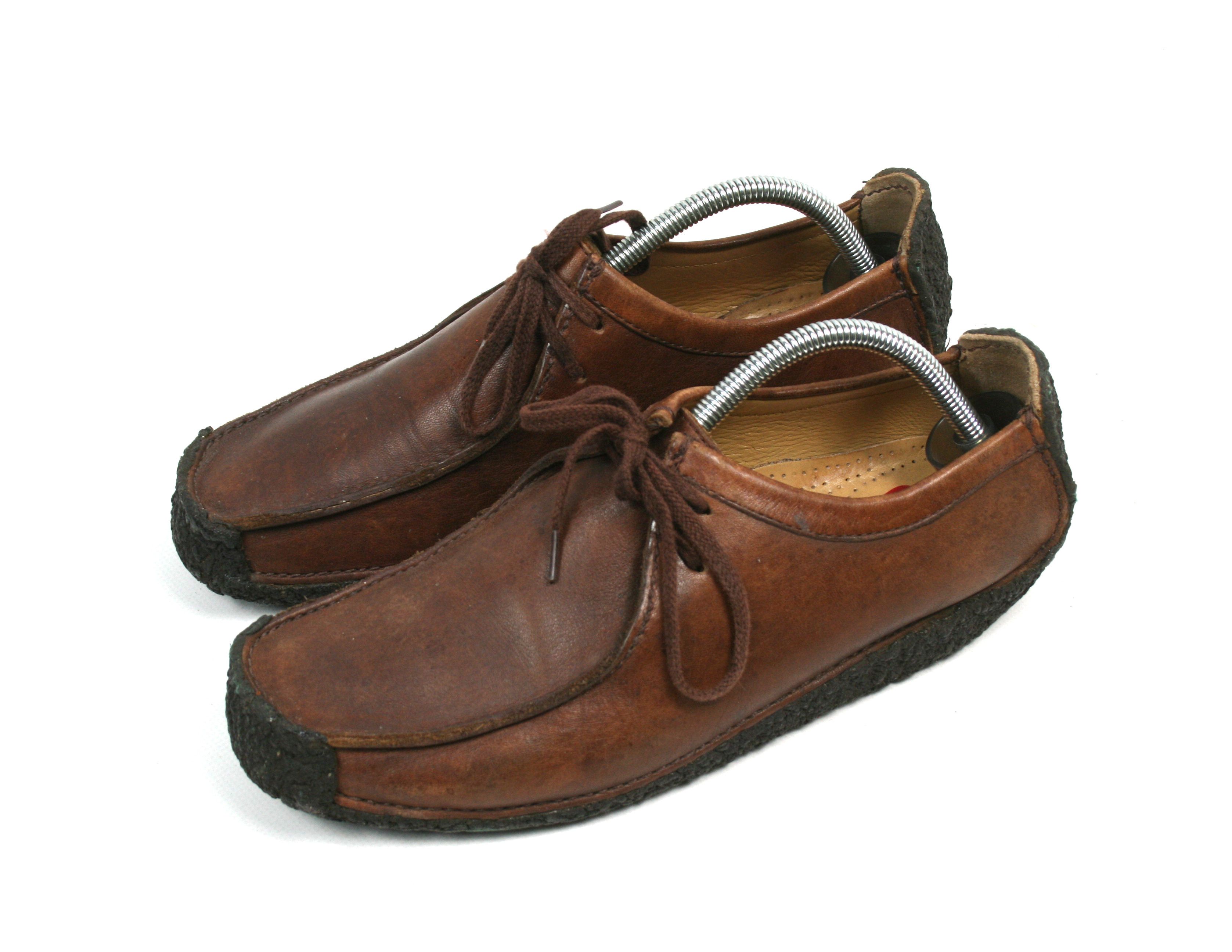 Clarks Wallabee Rubber Leather Shoes Size US 9 / EU 42 - 2 Thumbnail